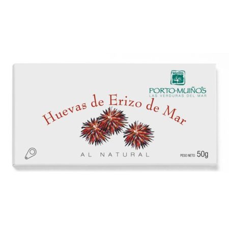 Huevas de Erizo de Mar al natural  125 grs – Porto Muiños